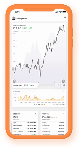 Seguimiento de portafolio desde celular con datos cripto actualizados al instante